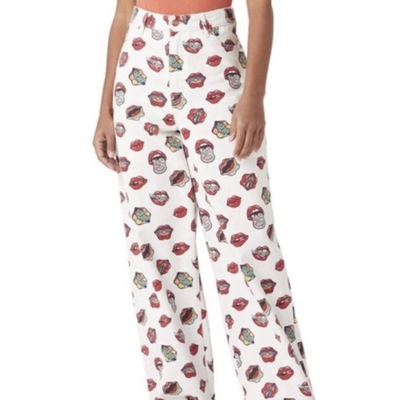 NWT WRANGLER 'READ MY LIPS' JEANS BARREL 652 HIGH RISE BARREL (31 x 31) - Picture 2 of 7